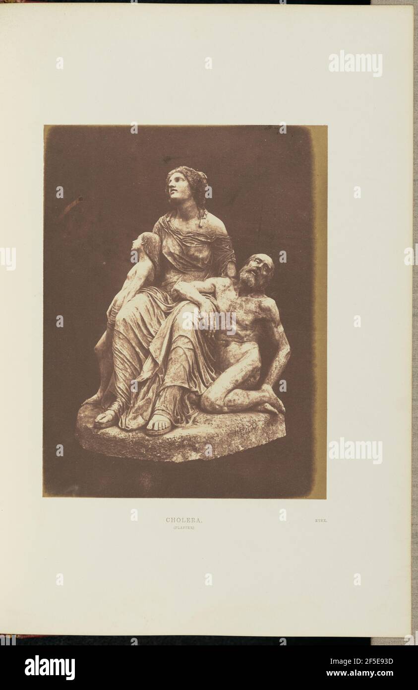 Le choléra. Banque D'Images