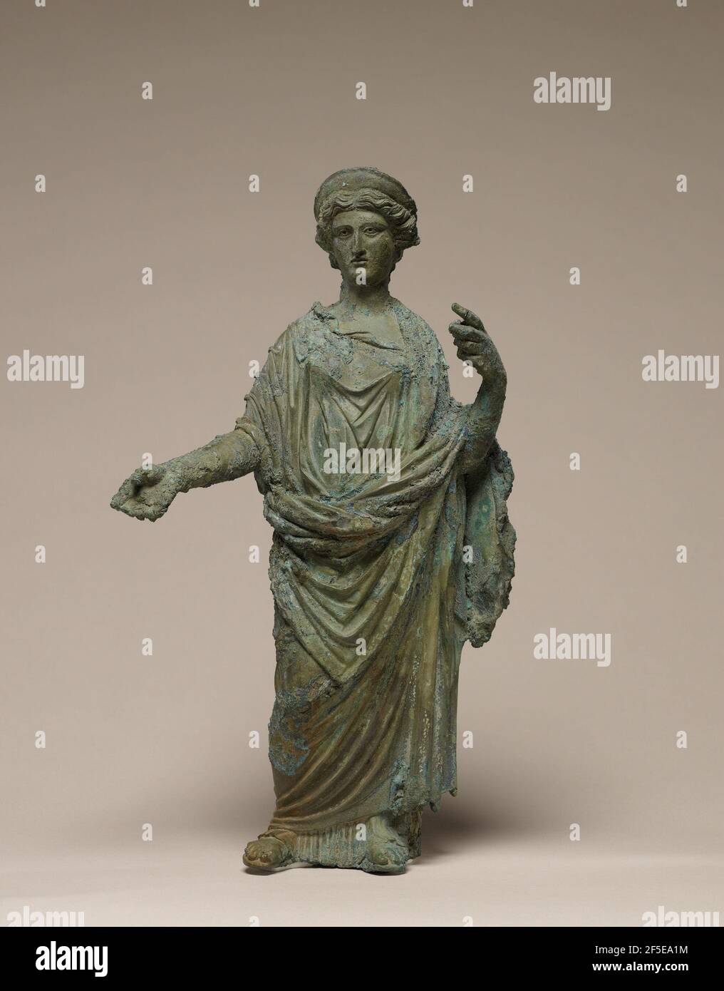 Statuette d'une Déesse, probablement Cérès ou Juno. Inconnu Banque D'Images