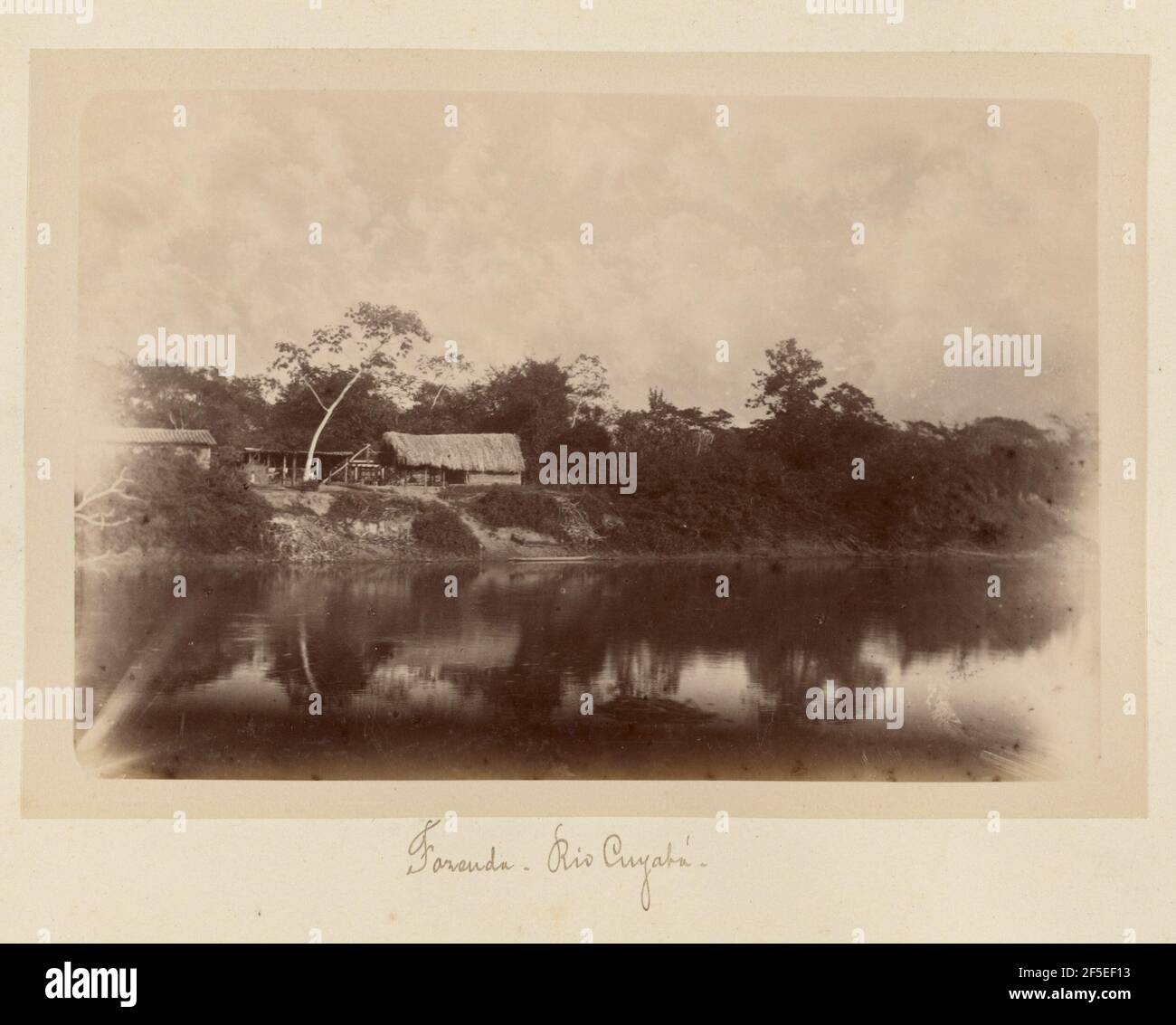 Fazenda, Rio Cuiaba. Inconnu Banque D'Images