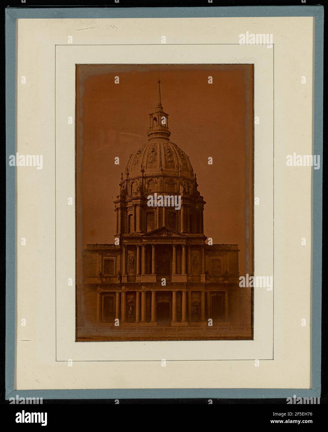 Dôme de Saint-Louis-des-Invalides / Dôme des Invalides. Armand-Hippolyte-Louis Fizeau (français, 1819 - 1896) Banque D'Images
