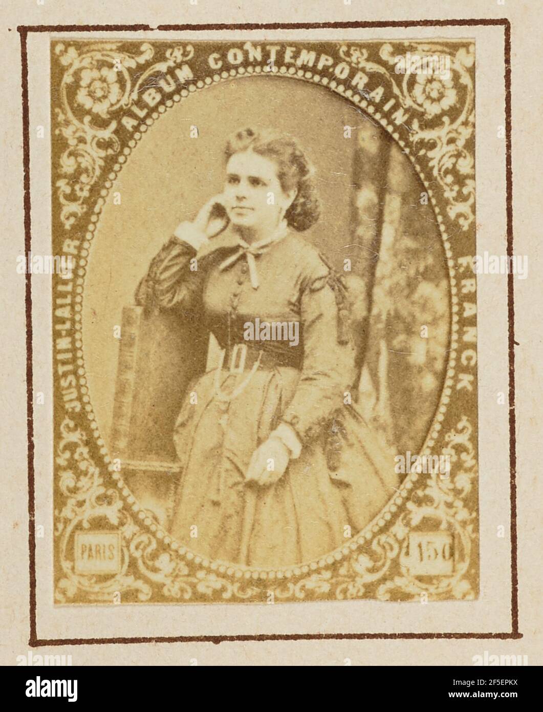 Célestine Galli-Marié. Banque D'Images