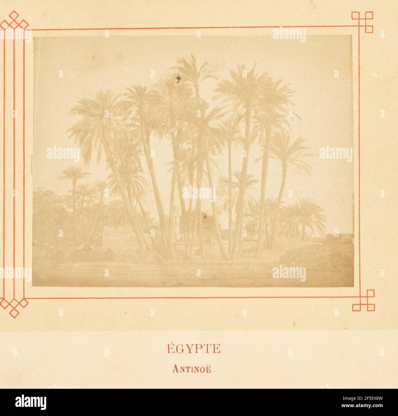 Antinoë... Félix Bonfils (français, 1831 - 1885) Banque D'Images