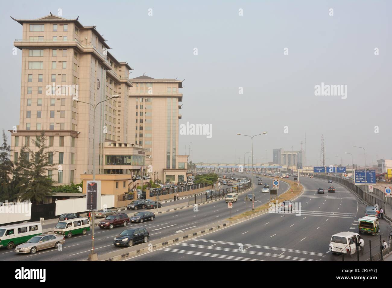 4. Métro de Lagos : Hôtel Oriental, Lekki Express Road, Lagos, Nigeria. Banque D'Images