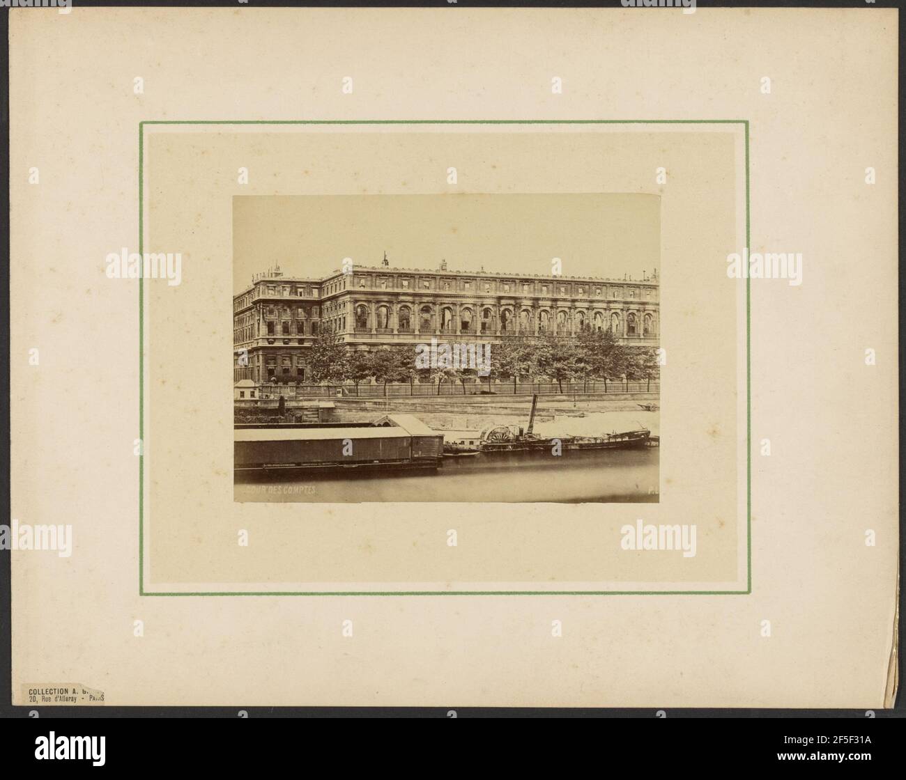 Cour des comptes. Alphonse J. Liebert (français, 1827 - 1913) Banque D'Images