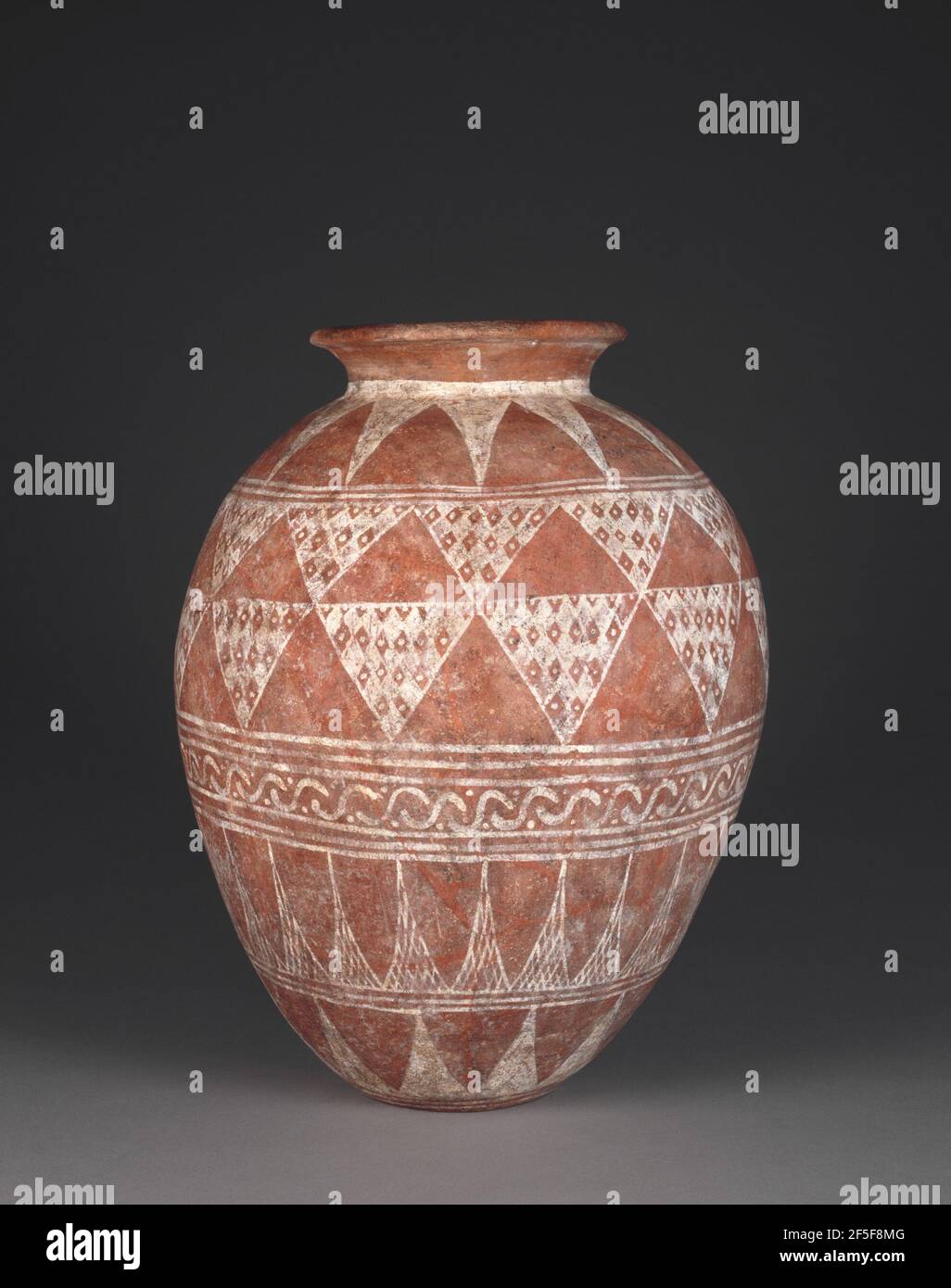 Pithos. Atelier de l'Urn Calabresi (Etruscan, actif 650 - 625 av. J.-C.) Banque D'Images