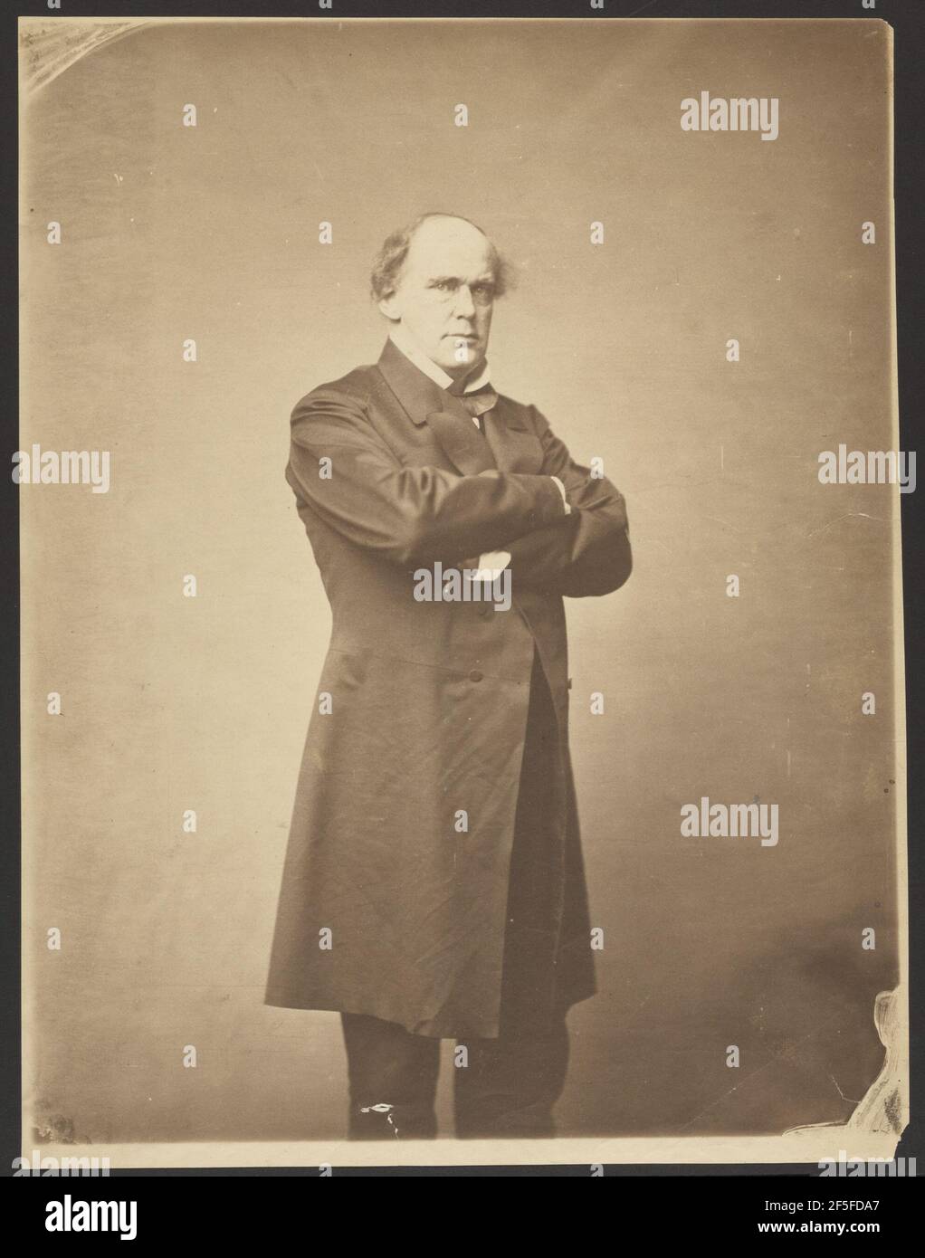 Portrait de Salmon P. Chase. Henry Ulke (américain, né en Prusse, 1821 - 1910) Banque D'Images