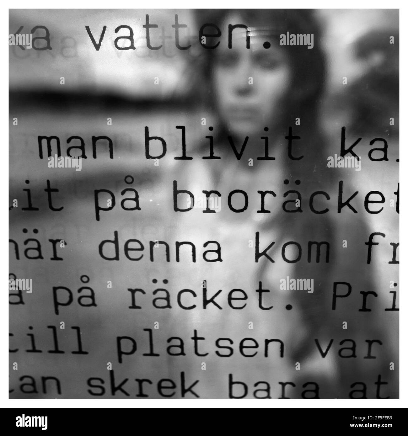 L'artiste et réalisateur Anna Odell. Banque D'Images