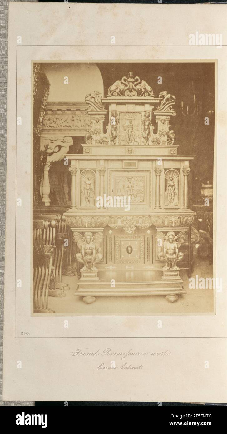 Renaissance cabinet Banque de photographies et d’images à haute ...