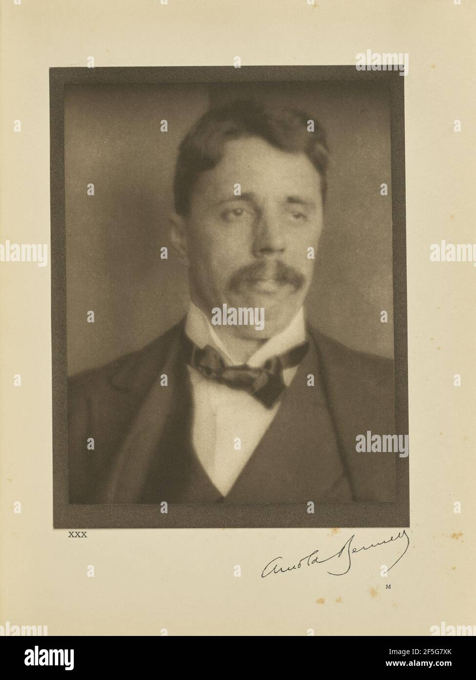 Arnold Bennett. Alvin Langdon Coburn (britannique, né aux États-Unis, 1882 - 1966) Banque D'Images