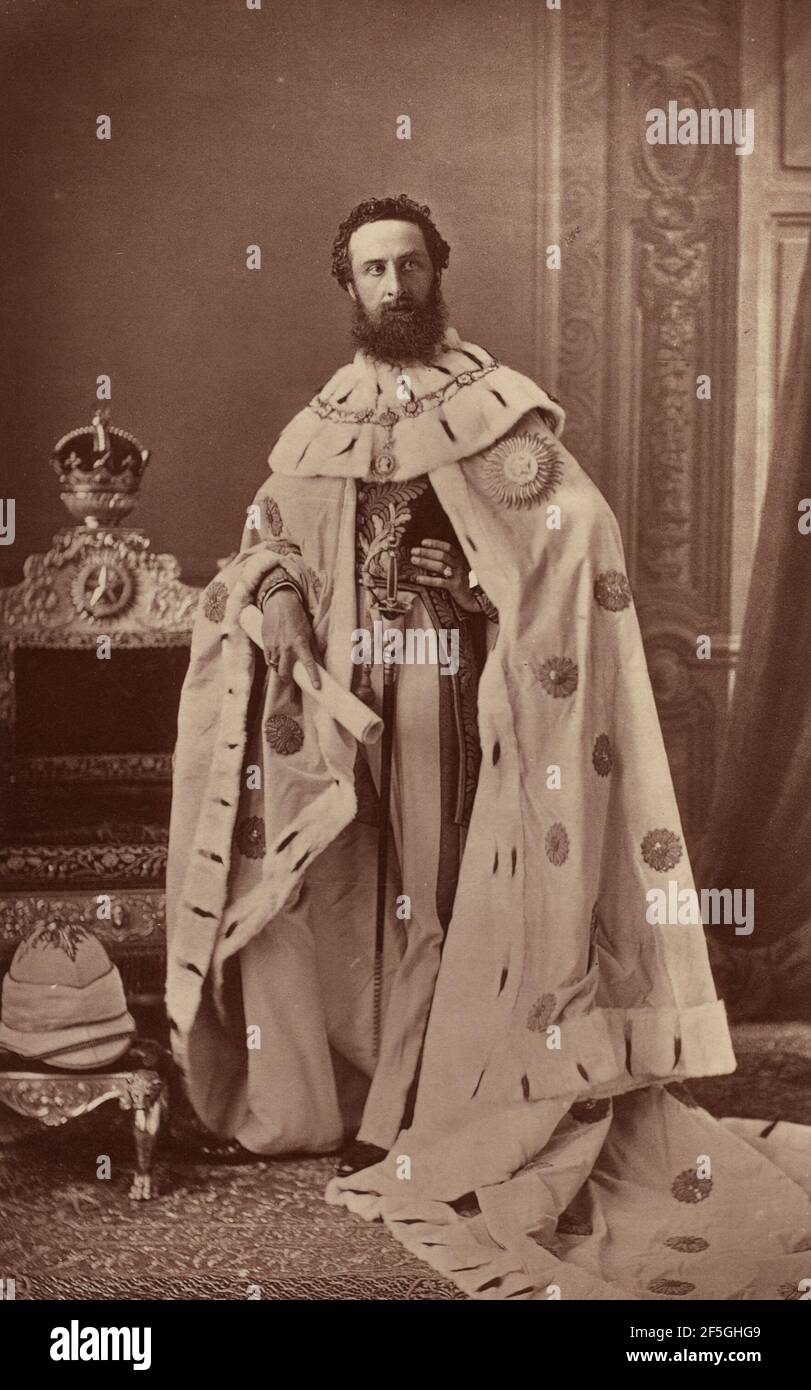 Son Excellence Lord Lytton, Viceroy et Gouverneur général de l'Inde. Bourne & Shepherd (anglais, fondée en 1863, dissoute en 2016) Banque D'Images