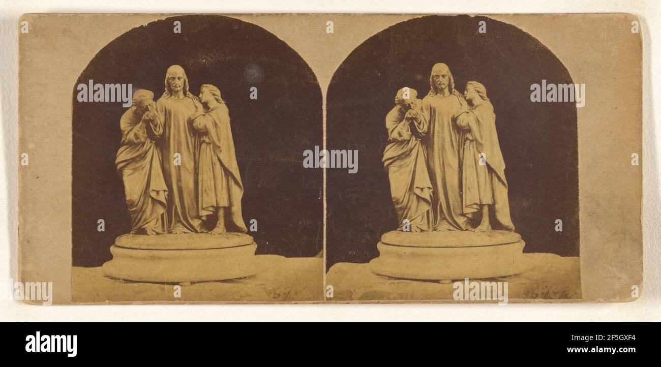 Christ et disciples. Après Raphaël... New York Stereoscopic Company Banque D'Images