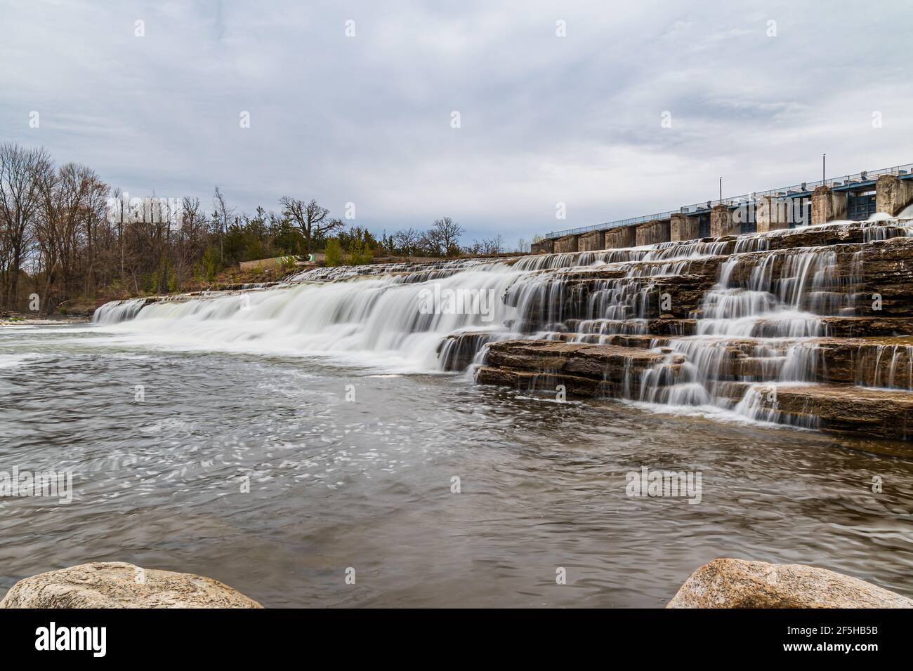 Healey Falls Havelock Ontario Canada Banque D'Images