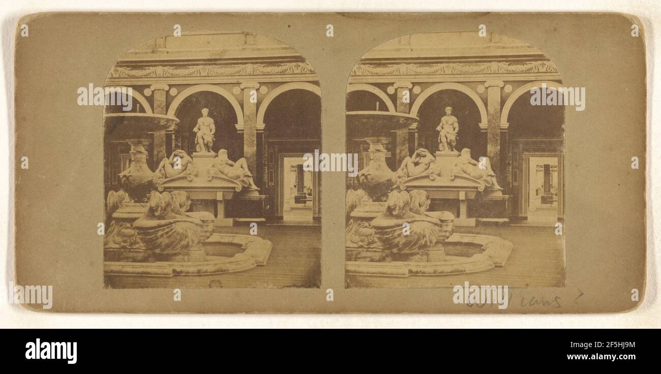 La Cour italienne. Attribué à Thomas Richard Williams (anglais, 1825 - 1871) Banque D'Images