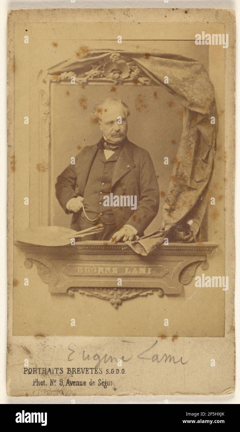 Eugene Lami... Brevés (français, actif 1860) Banque D'Images