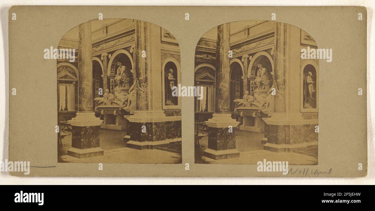 La Cour italienne. Thomas Richard Williams (anglais, 1825 - 1871) Banque D'Images