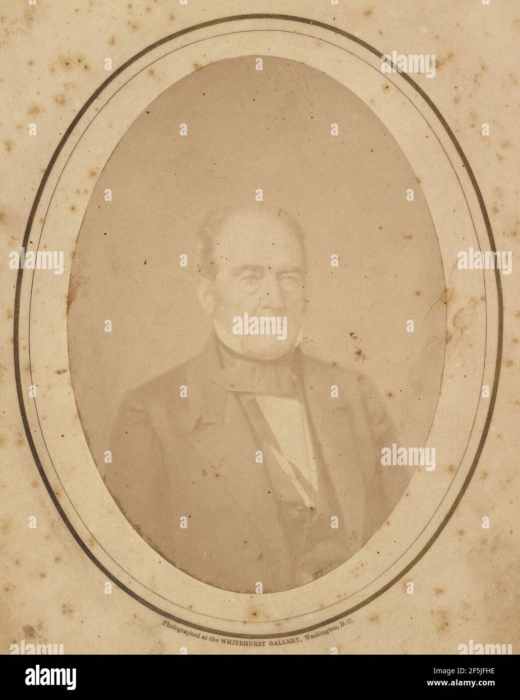 John Bell, candidat de l'Union constitutionnelle pour le président des États-Unis, 1860. Galerie Whitehurst Banque D'Images