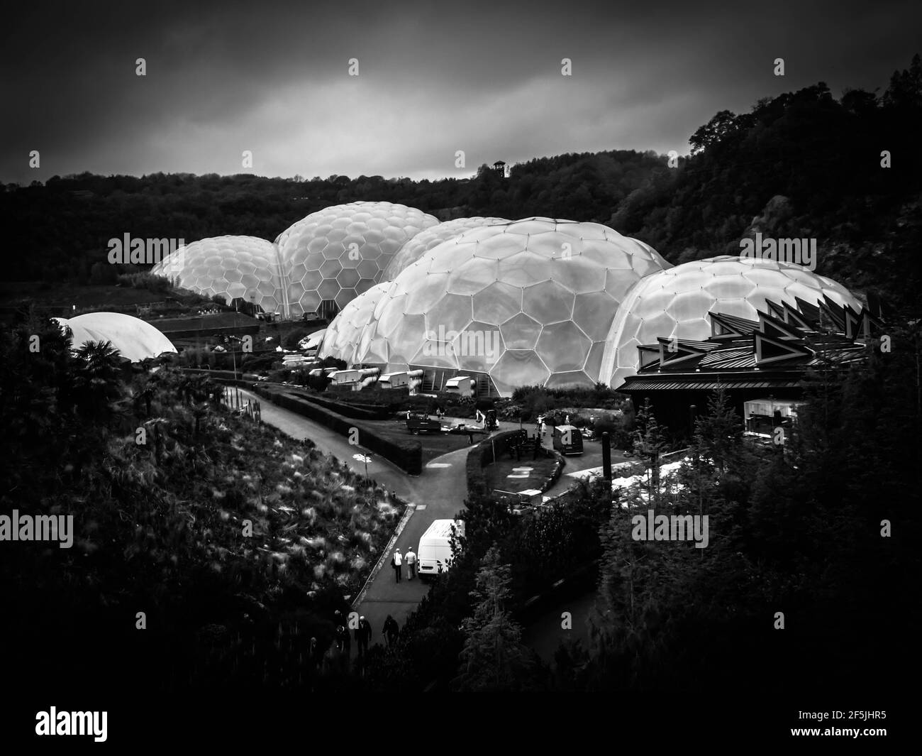 L'Eden Project Banque D'Images