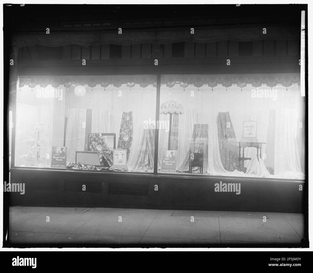 Dentelle QUAKER COMPANY. Afficher la fenêtre Banque D'Images