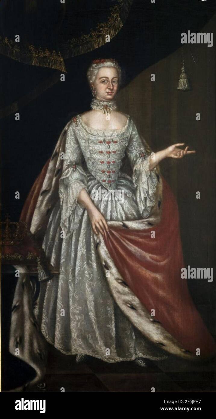 Reine Elisabeth Christine - Huysburg. Banque D'Images