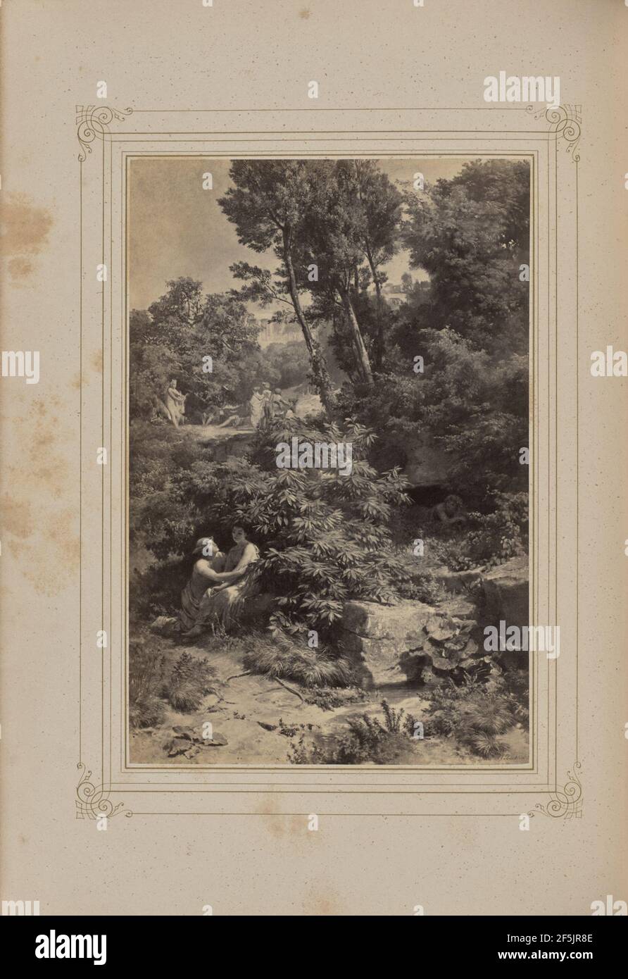 Die Götter Griechenlands. Josef Albert (allemand, 1825 - 1886) Banque D'Images