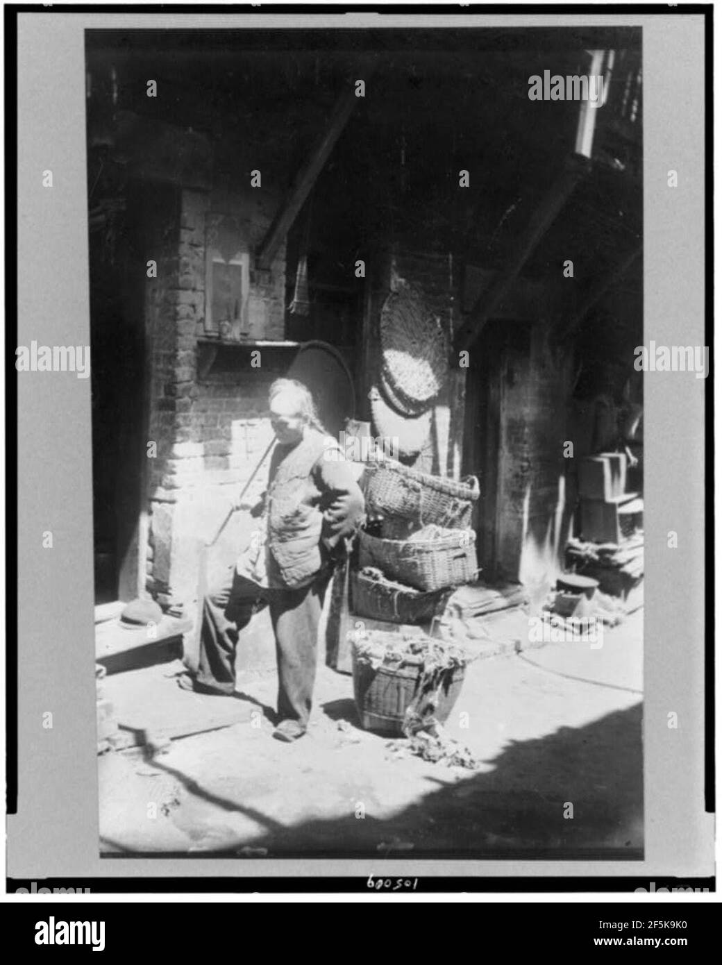 Rag Pickers Alley, San Francisco, Californie Banque D'Images