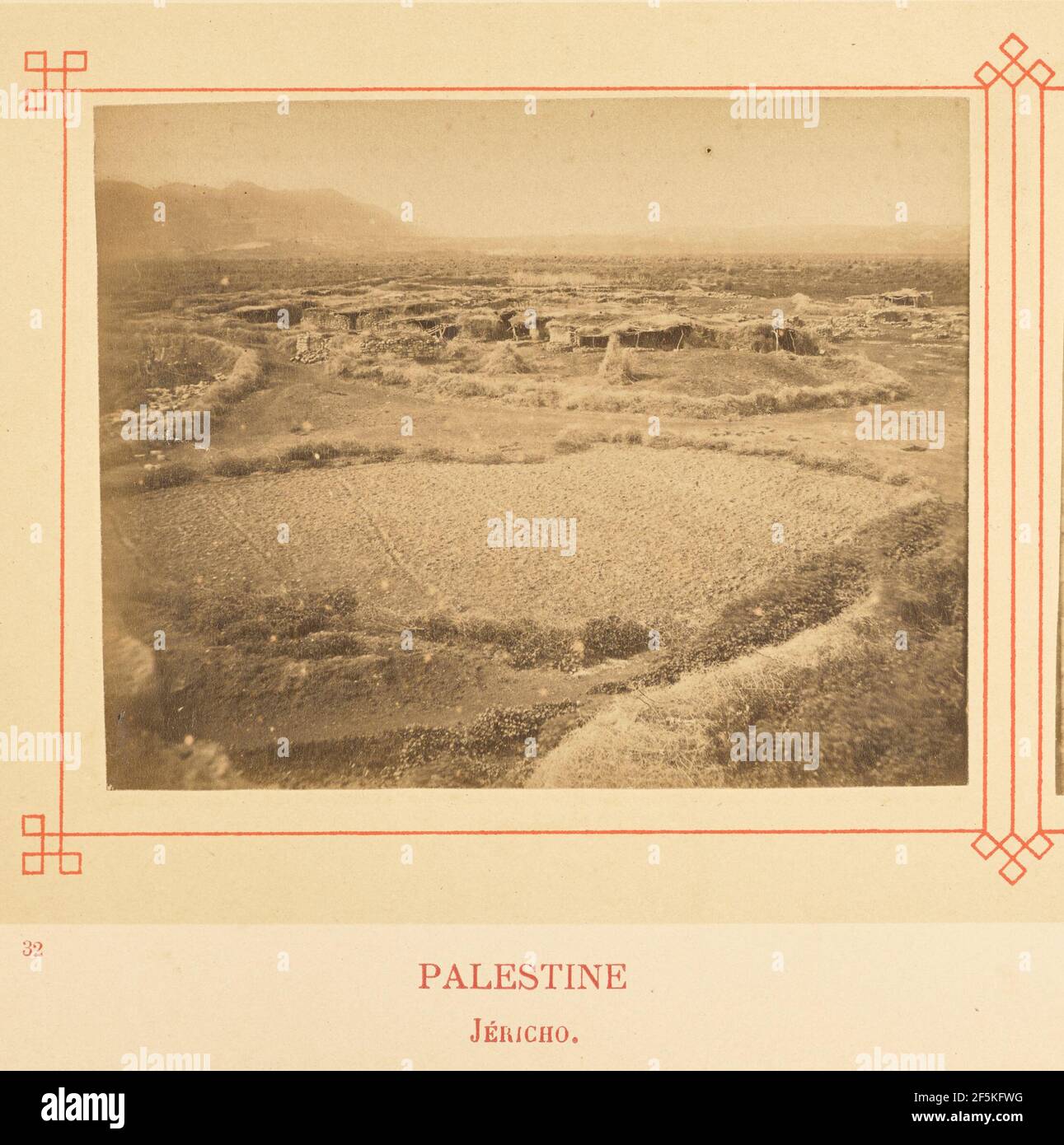 Jéricho... Félix Bonfils (français, 1831 - 1885) Banque D'Images