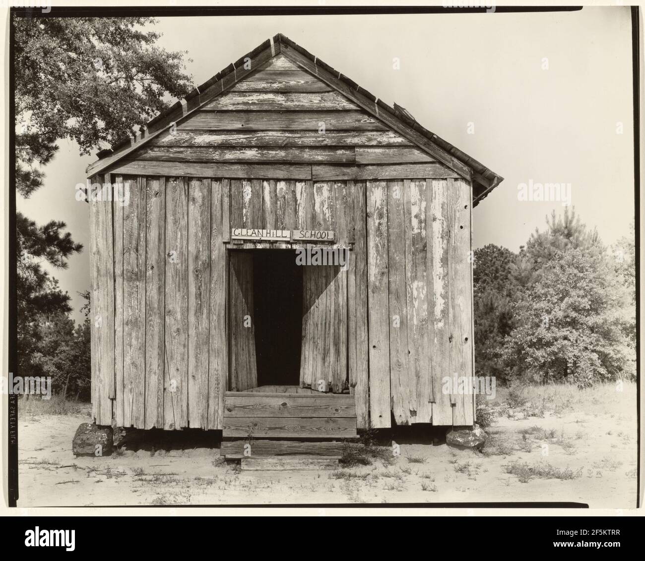 Gleanhill School House, comté de Hale, Alabama. Walker Evans (américain, 1903 - 1975) Banque D'Images