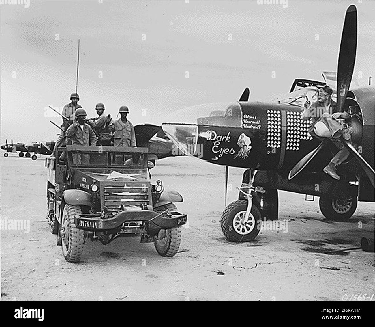 RB-26C 67TRW CORÉE 1951. Banque D'Images