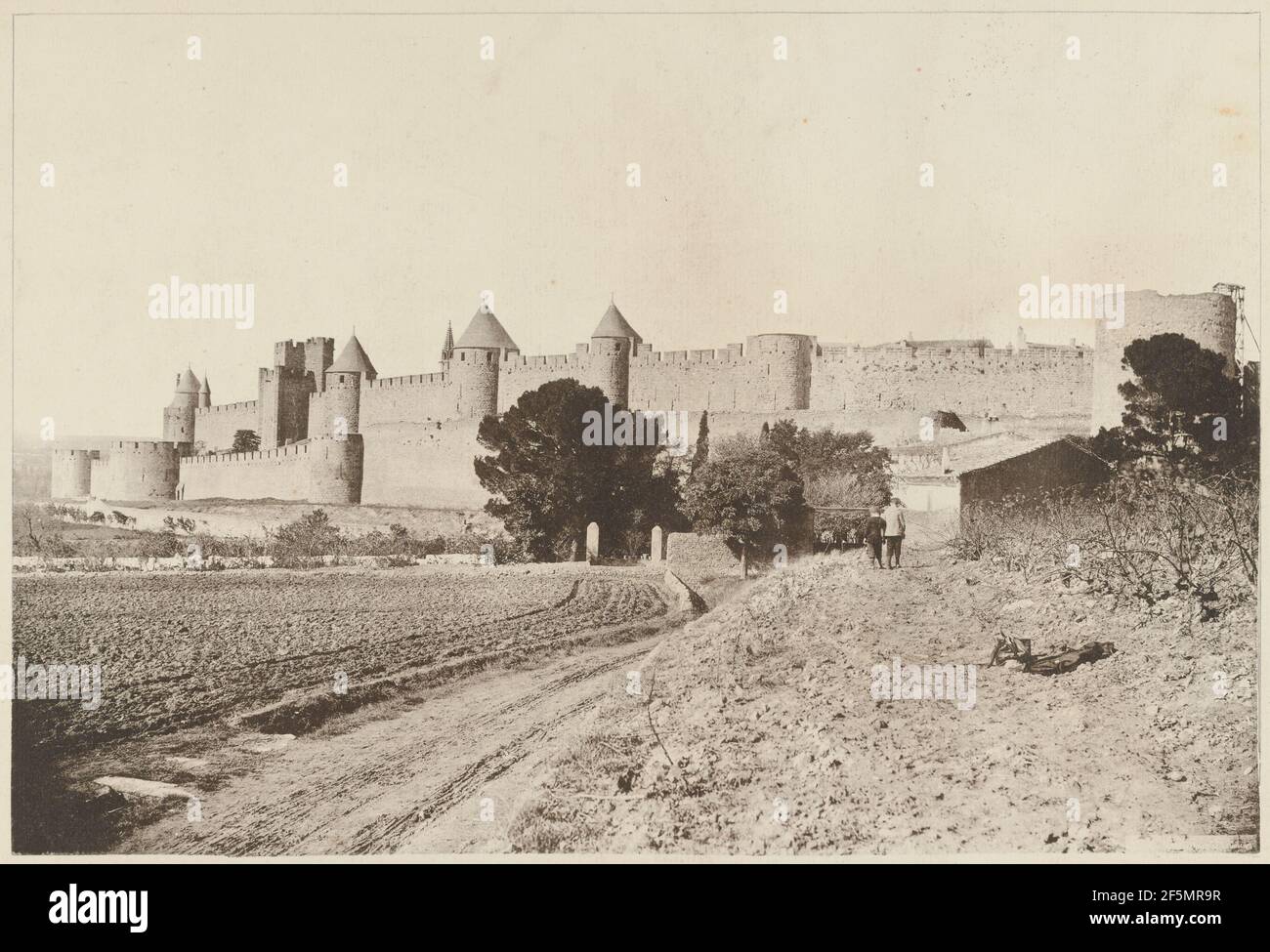 Château. André Quinsac (français, actif Toulouse, France 19e siècle) Banque D'Images