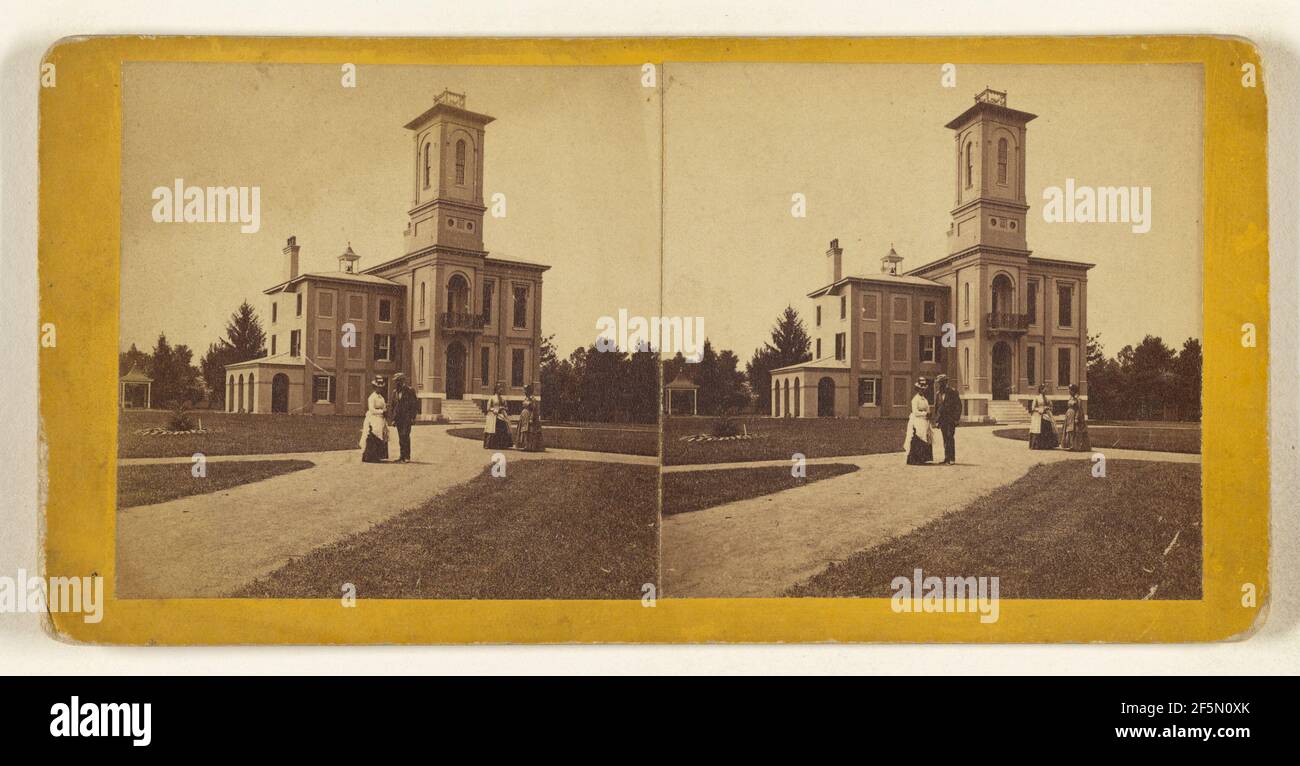 Vue extérieure sur le jardin botanique du Missouri Shaw, St. Louis. Boehl et Koenig Banque D'Images