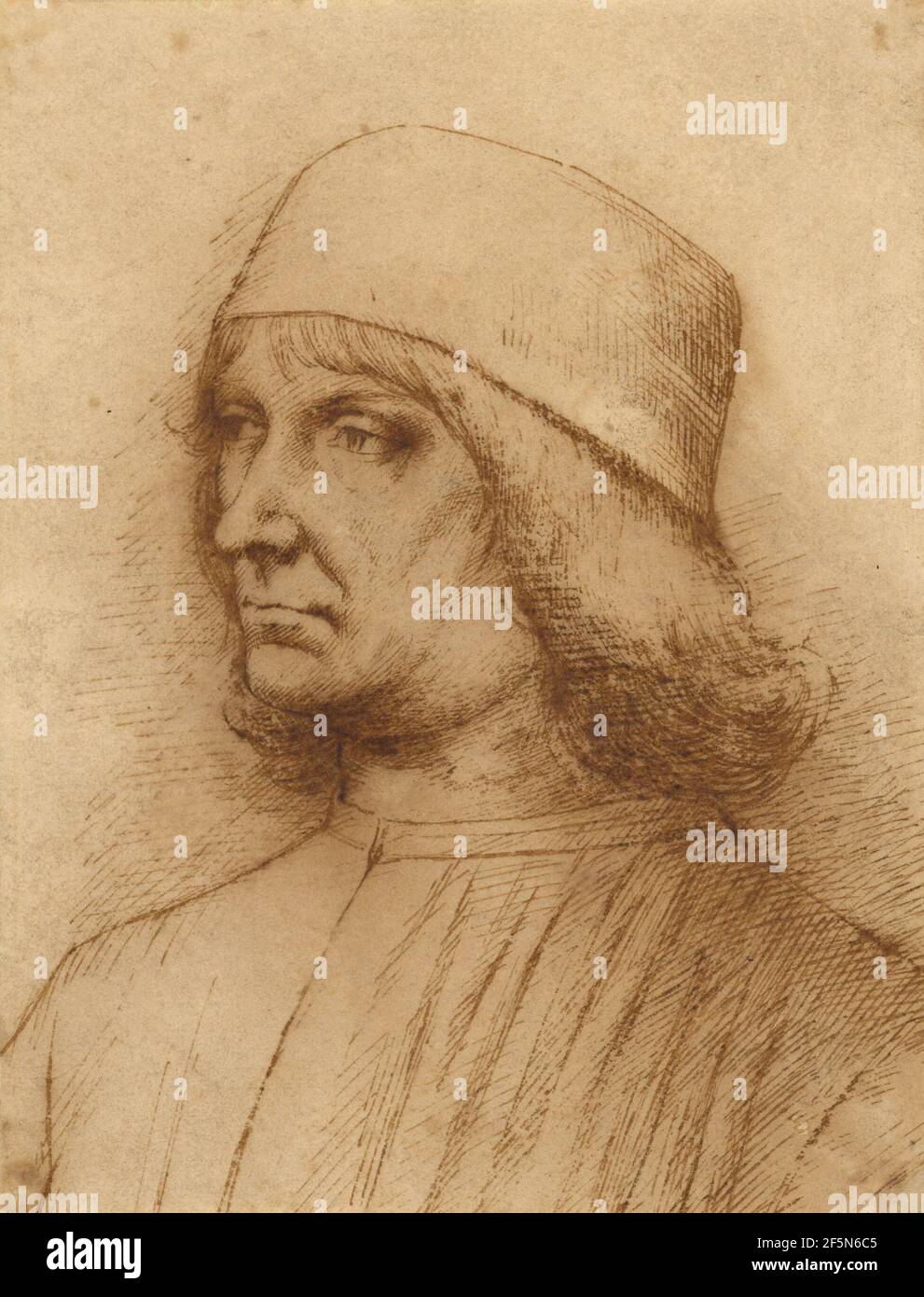 Portrait d'un homme. Fabricant inconnu, école d'Italie du Nord Banque D'Images