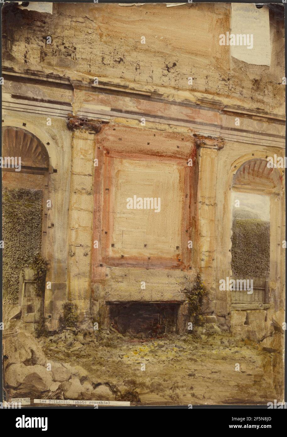 Paris, enterrement du président Carnot Vintage albumen print Tirage