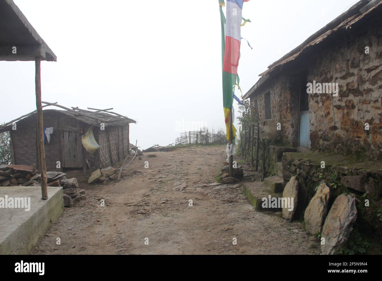 Belle région de Hill en Inde Banque D'Images