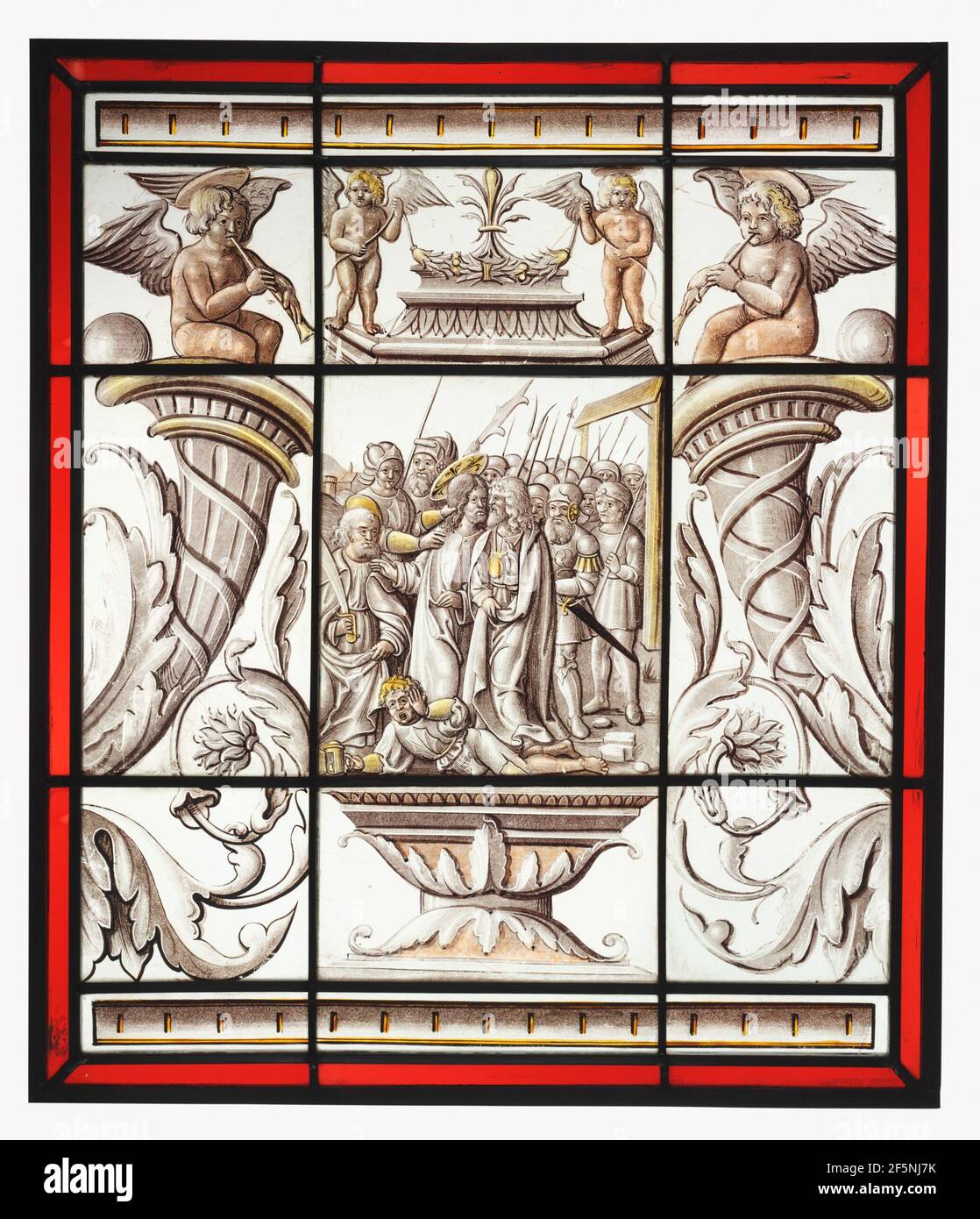 L'arrestation de Christ. Fabricant inconnu, pays-Bas du Nord Banque D'Images