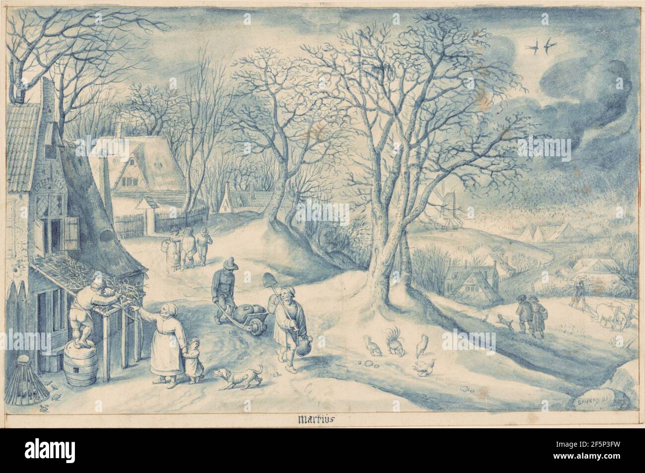 Mars. Jacob I Savery (flamand, 1566 - 1603) Banque D'Images