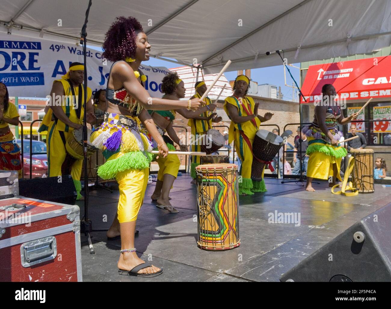 Célébrez le festival de Clark Street, dans le quartier de Rogers Park à