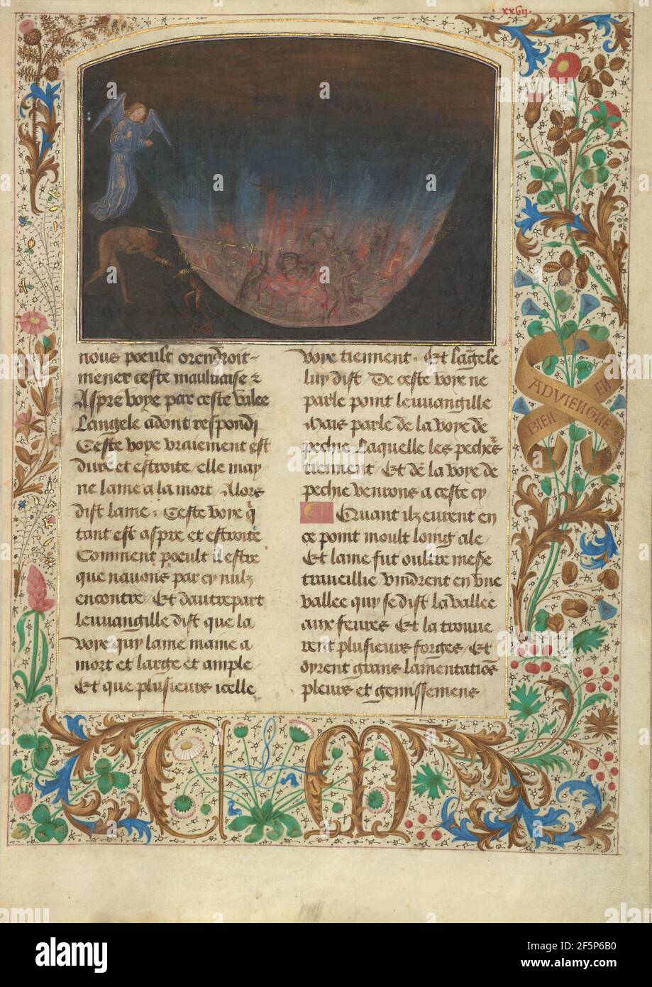 La Forge de Vulcan. Simon Marmion (flamand, actif 1450 - 1489) Banque D'Images