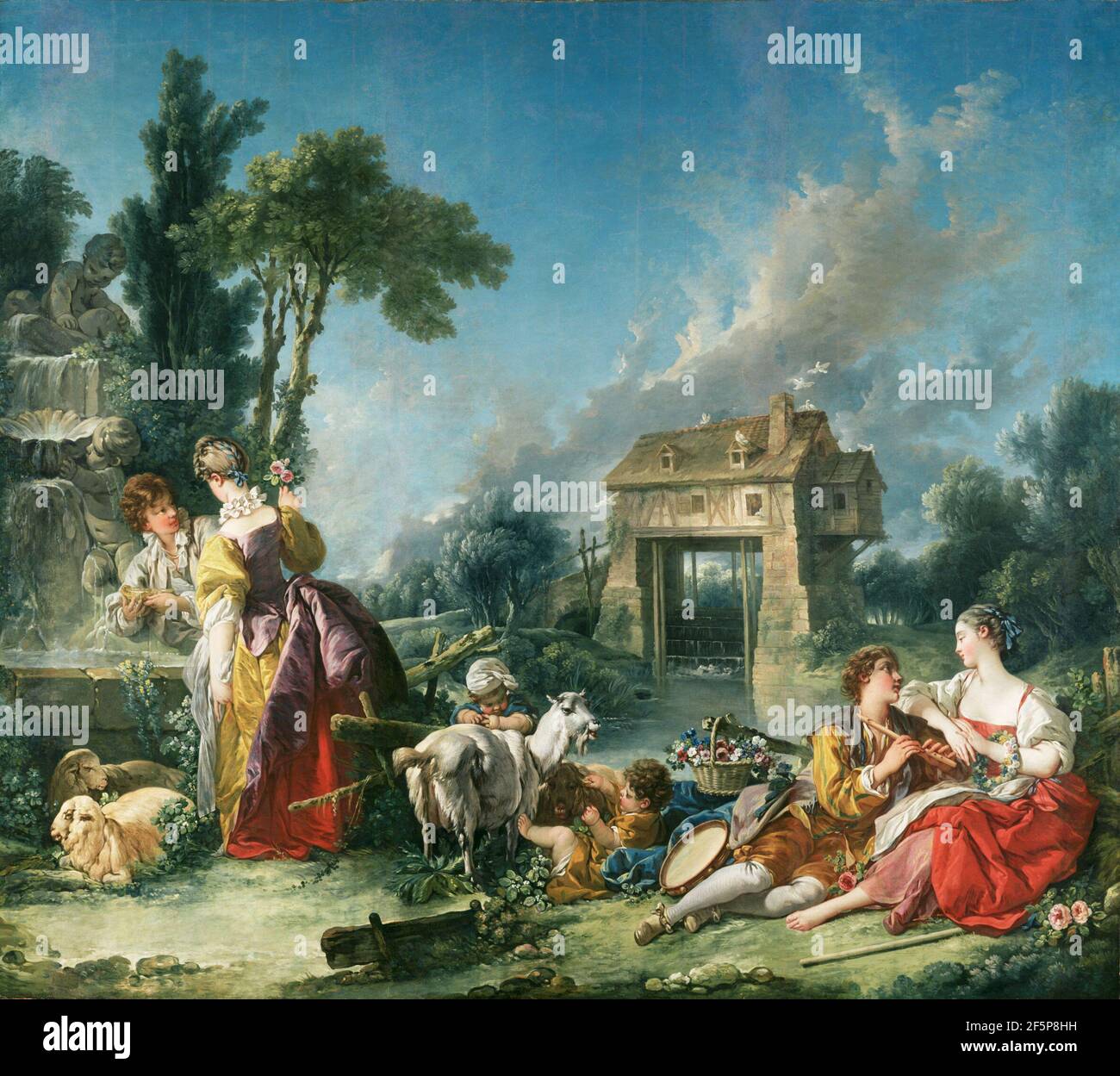 Amour aux raisins (1765-1770) Poster Print by François Amour aux raisins (1765-1770) Poster Print by François