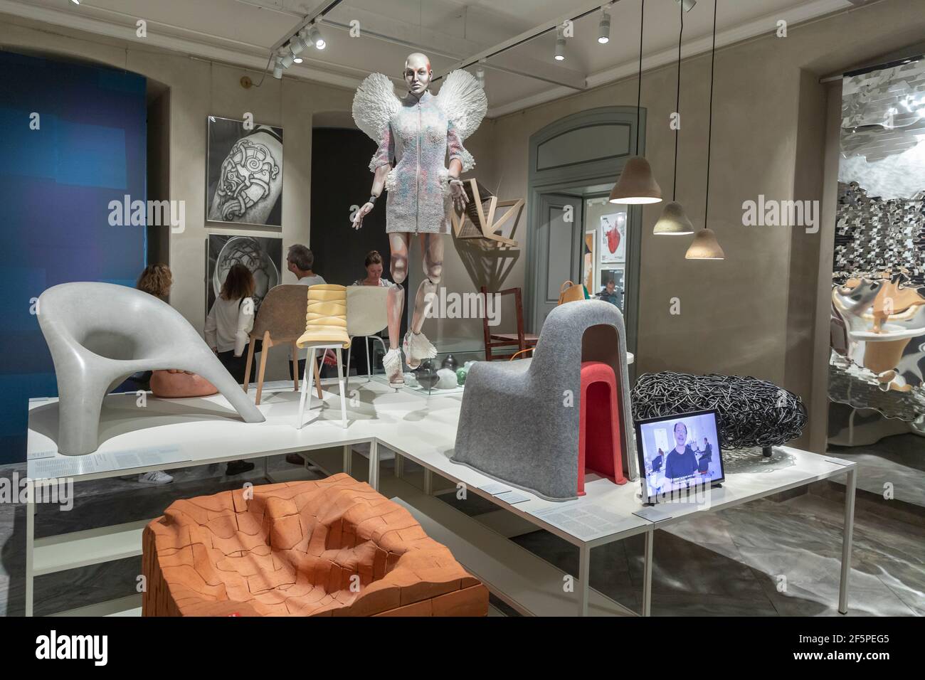 Le Musée danois de l'art et du design de Copenhague, Banque D'Images