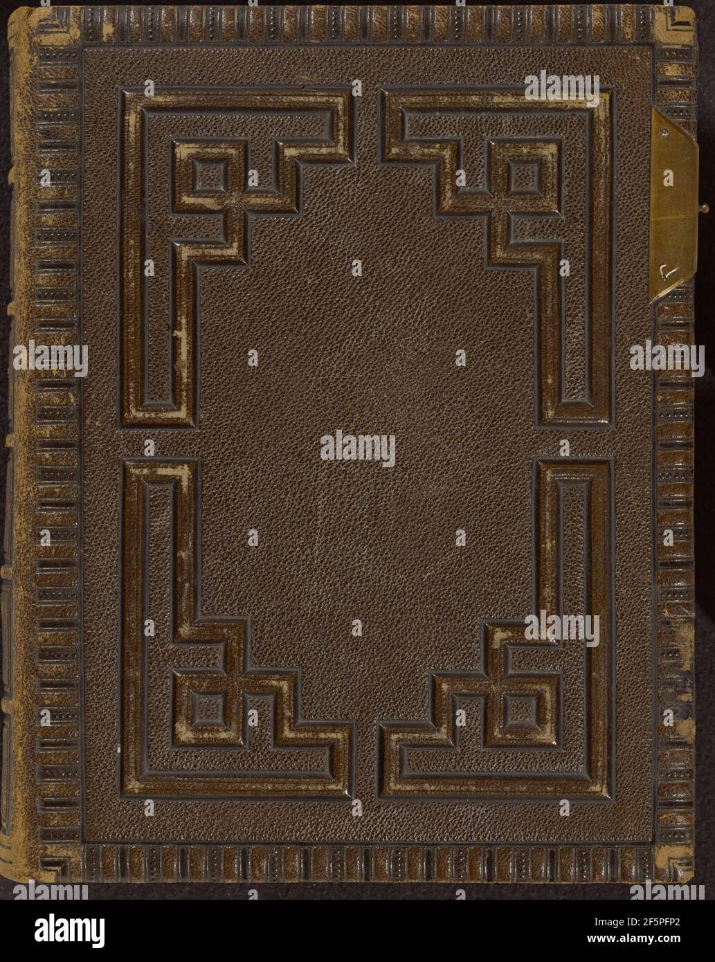 Second Empire court Album de Napoléon III: Cartes-de-visite. Banque D'Images