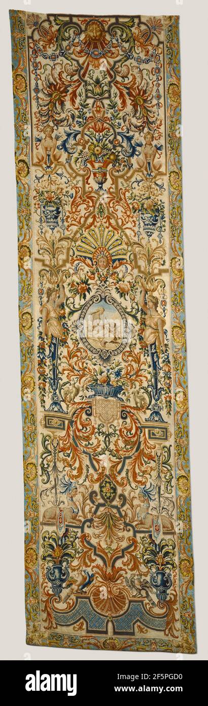 Lit suspendu. Design attribué à Daniel Marot (français, vers 1663 - 1752) Banque D'Images