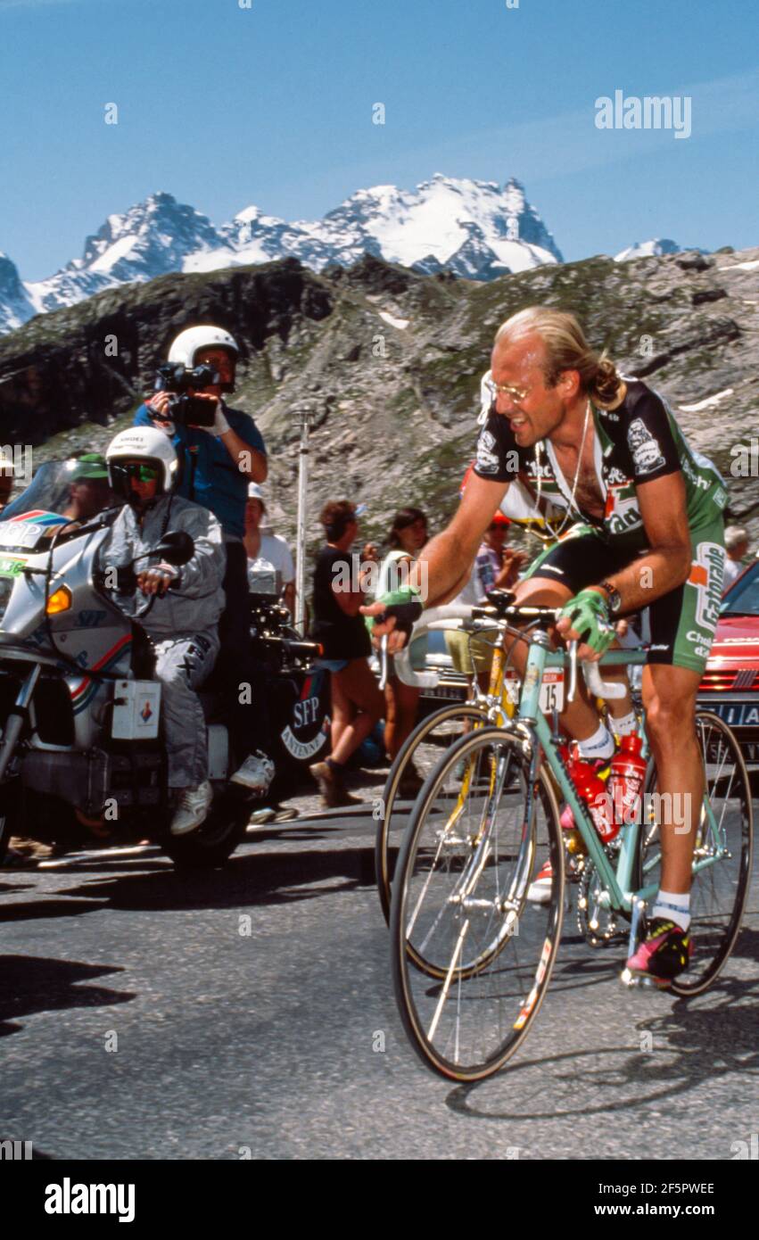 Laurent Fignon (FR) Tour de France 1992 Banque D'Images