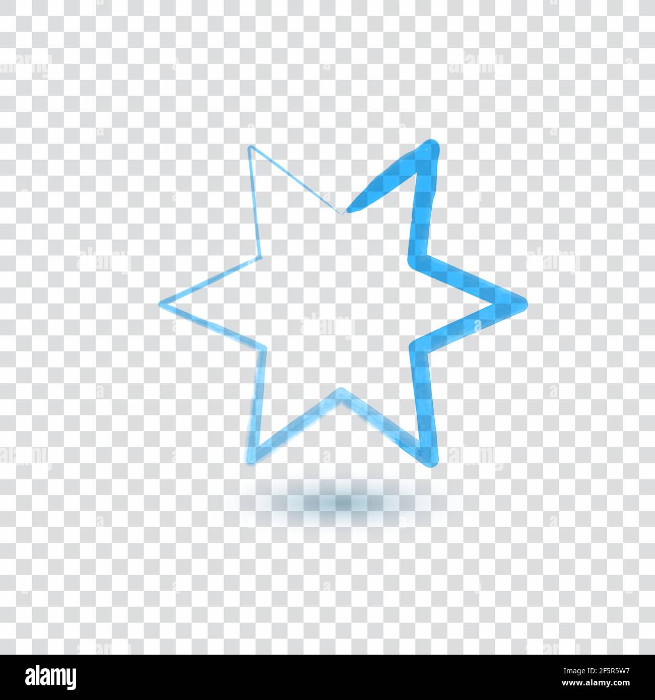 Symbole de religion judaïque créé en style grunge sur tr bkg Illustration de Vecteur