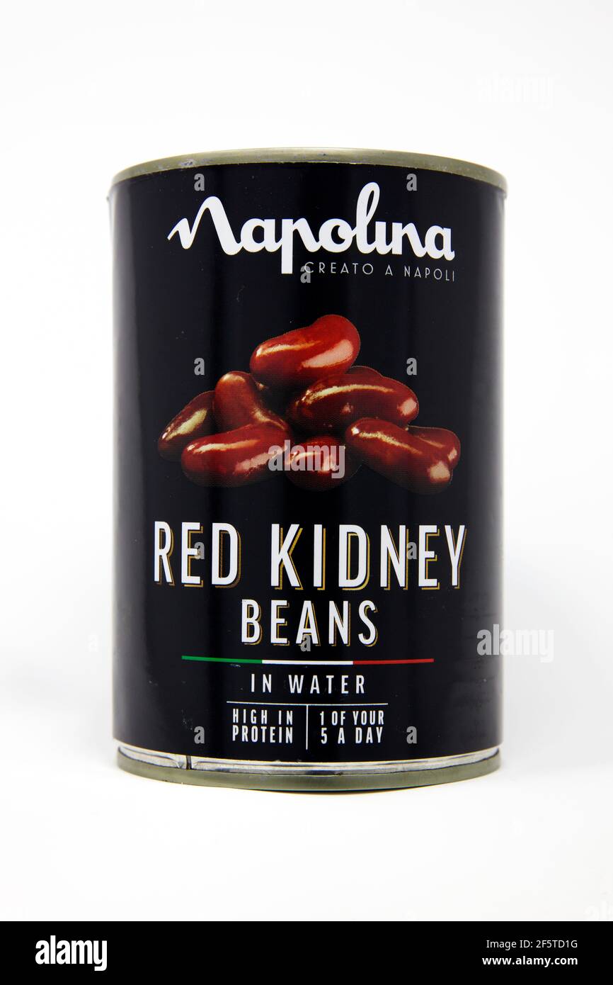 Haricots rouges napolitains Banque D'Images