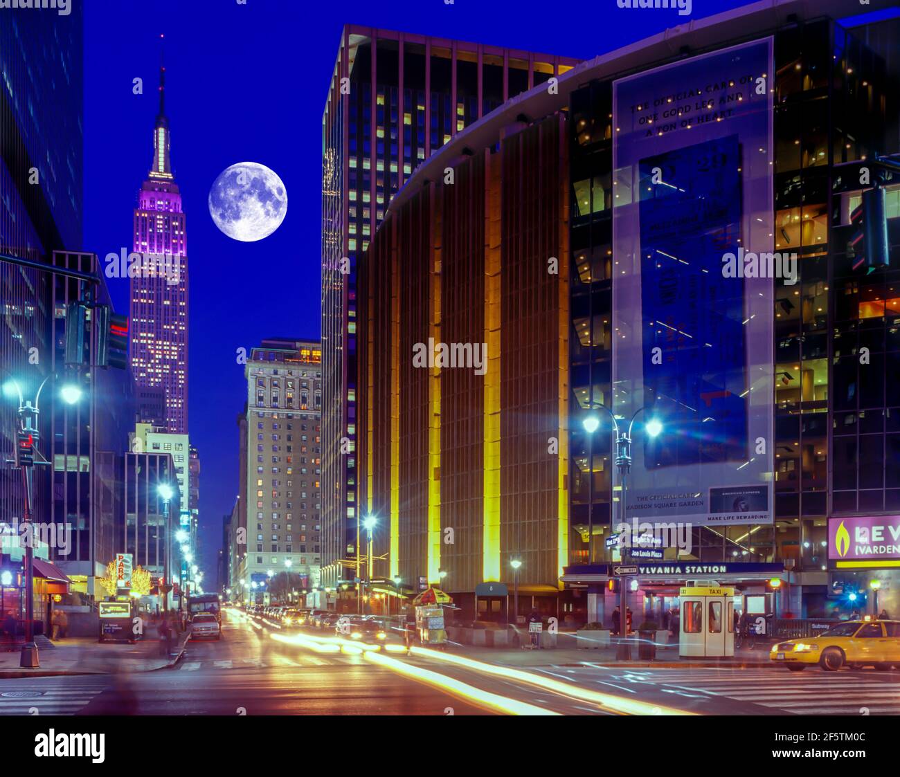 2004 MADISON SQUARE GARDEN HISTORIQUE (©CHARLES LUCKMAN 1968) HUITIÈME AVENUE MANHATTAN NEW YORK CITY ÉTATS-UNIS Banque D'Images