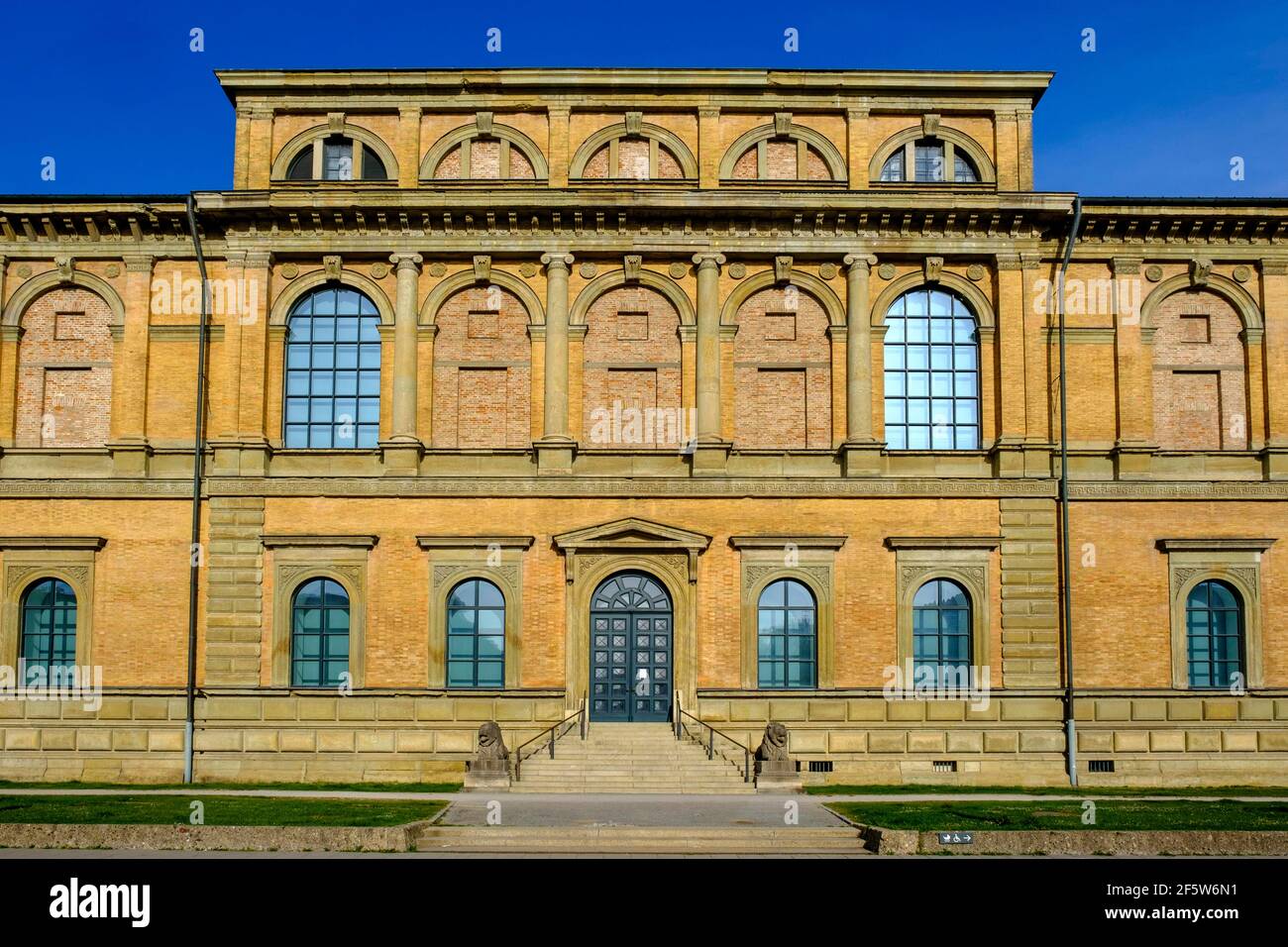 Alte Pinakothek, quartier des musées, Munich, haute-Bavière, Bavière, Allemagne Banque D'Images