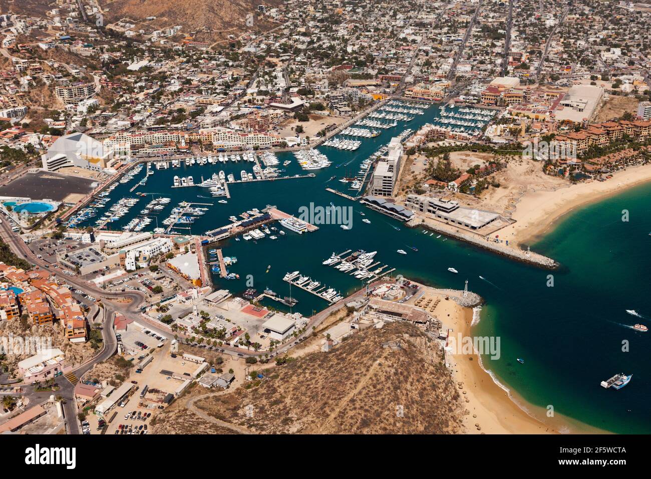 Port de Cabo San Lucas, Cabo San Lucas, Baja California sur, Mexique Banque D'Images