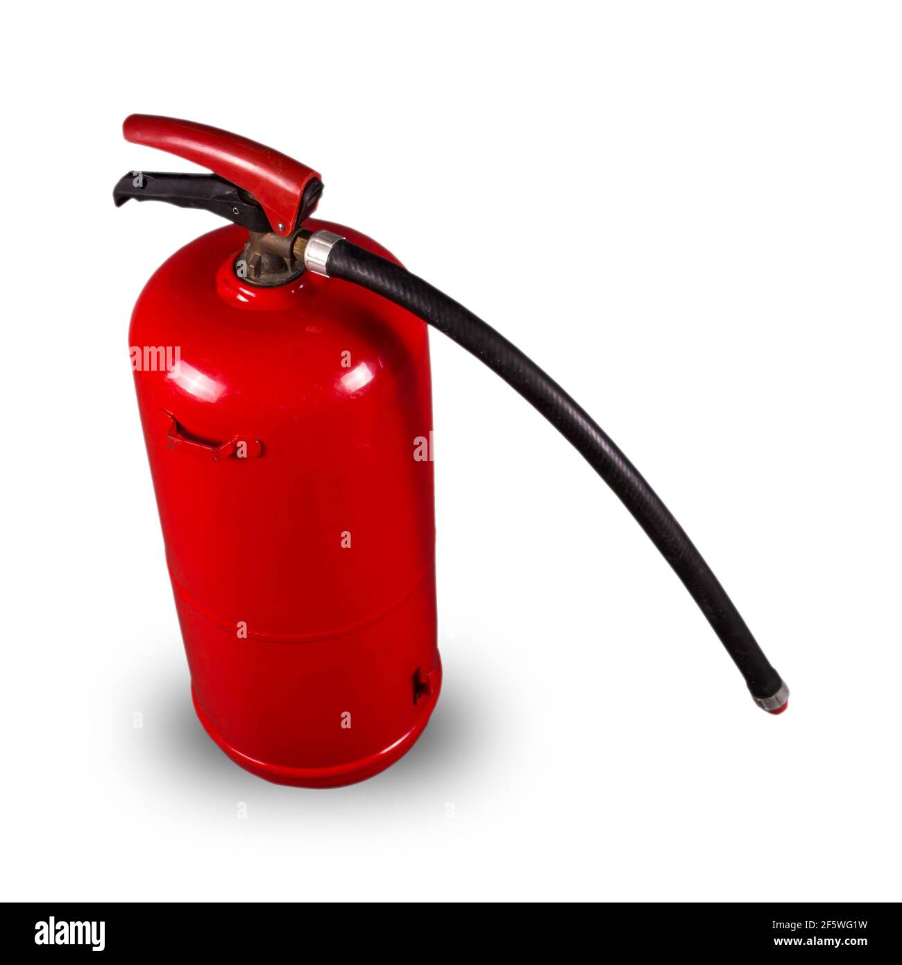 Extincteur isolé Banque D'Images