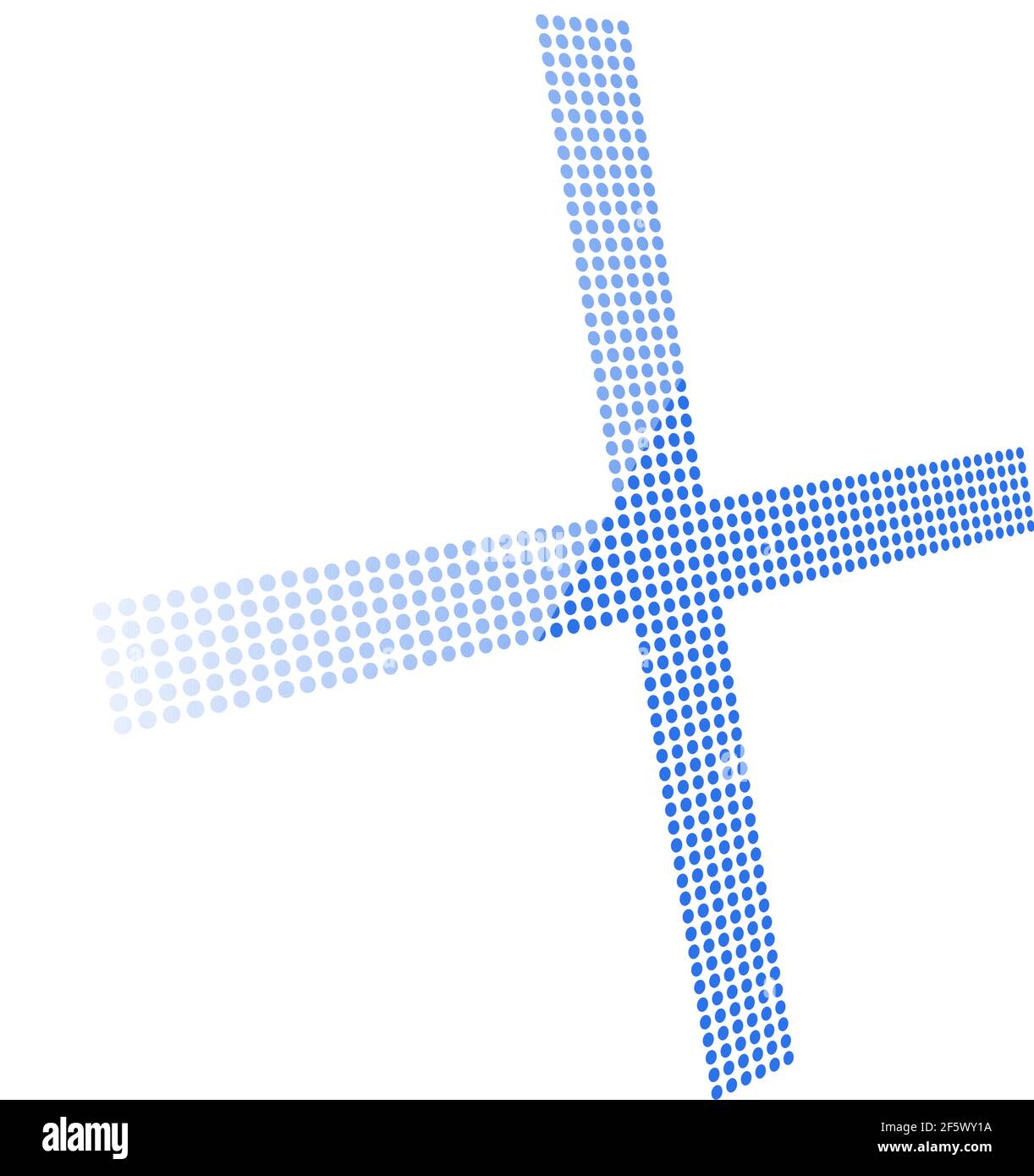 Croix (signe plus, symbole) pour usage médical ou générique de logo ...