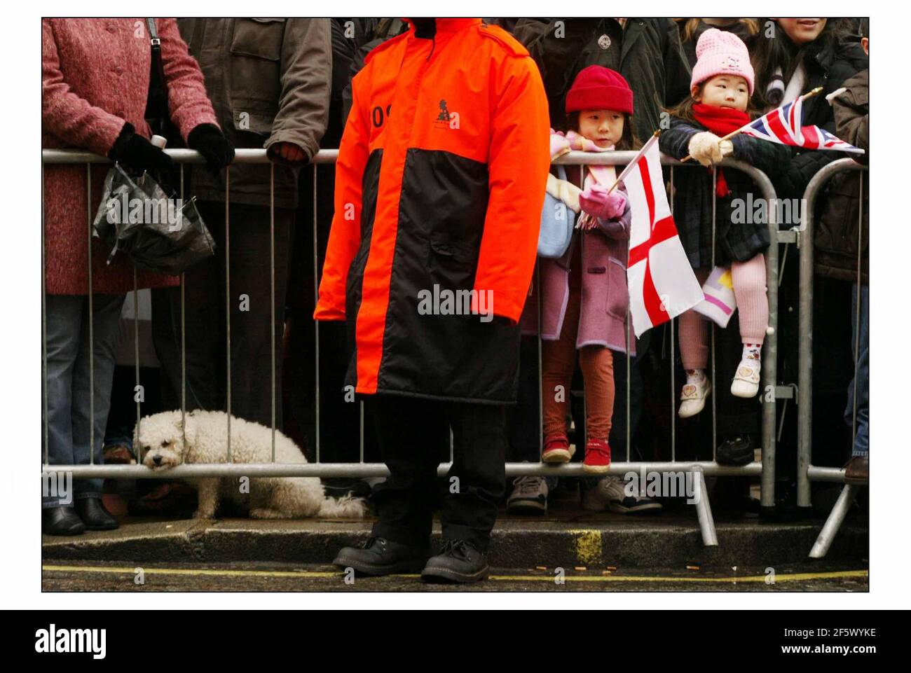 Défilé du jour de l'an à Londres.pic David Sandison 1/1/2004 Banque D'Images